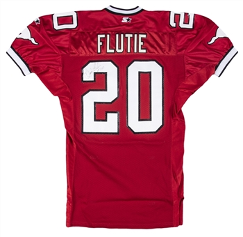 1994 Doug Flutie Game Used & Signed Calgary Stampeders Jersey Worn On October 30, 1994 (Team LOA & Beckett)
